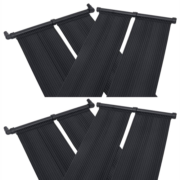 NNEVL Solar Pool Heater Panel 4 pcs 80x310 cm