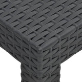 NNEVL 2 Piece Garden Lounge Set with Cushions PP Rattan Anthracite