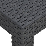 NNEVL 4 Piece Garden Lounge Set with Cushions PP Rattan Anthracite