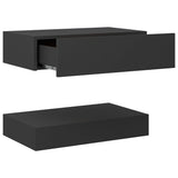 NNEVL Bedside Cabinets 2 pcs Grey 60x35 cm Chipboard