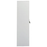 NNEVL Wardrobe Light Grey 80x50x180 cm Steel