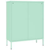 NNEVL Drawer Cabinet Mint 80x35x101.5 cm Steel