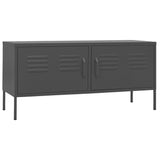 NNEVL TV Cabinet Anthracite 105x35x50 cm Steel