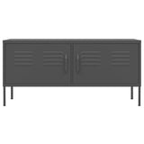 NNEVL TV Cabinet Anthracite 105x35x50 cm Steel