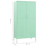 NNEVL Wardrobe Mint 90x50x180 cm Steel