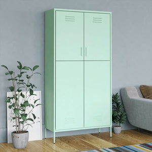 NNEVL Wardrobe Mint 90x50x180 cm Steel