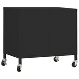 NNEVL Storage Cabinet Black 60x35x49 cm Steel