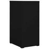 NNEVL Filing Cabinet Black 46x62x102.5 cm Steel