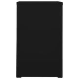NNEVL Filing Cabinet Black 46x62x102.5 cm Steel