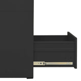 NNEVL Filing Cabinet Anthracite 46x62x102.5 cm Steel