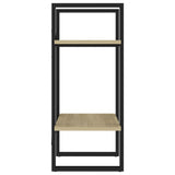 NNEVL 2-Tier Book Cabinet Sonoma Oak 40x30x70 cm Chipboard