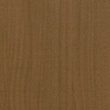 NNEVL 4-Tier Book Cabinet Brown 80x30x140 cm Solid Pine Wood