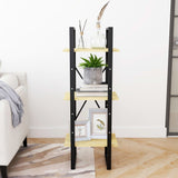 NNEVL 3-Tier Book Cabinet 40x30x105 cm Solid Pinewood