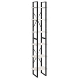 NNEVL High Cabinet White 40x30x210 cm Solid Pine Wood