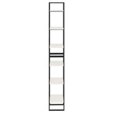 NNEVL High Cabinet White 40x30x210 cm Solid Pine Wood