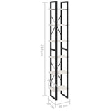 NNEVL High Cabinet White 40x30x210 cm Solid Pine Wood