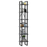 NNEVL High Cabinet Grey 40x30x210 cm Solid Pine Wood