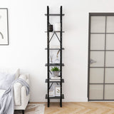 NNEVL High Cabinet Grey 40x30x210 cm Solid Pine Wood