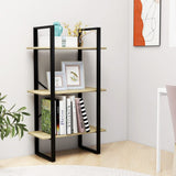 NNEVL Storage Shelf Sonoma Oak 60x30x105 cm Chipboard