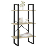 NNEVL Storage Shelf Sonoma Oak 60x30x105 cm Chipboard