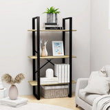 NNEVL Storage Shelf Sonoma Oak 60x30x105 cm Chipboard