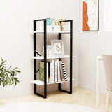 NNEVL Storage Shelf White 60x30x105 cm Solid Pine Wood