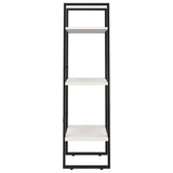 NNEVL Storage Shelf White 60x30x105 cm Solid Pine Wood