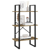 NNEVL Storage Shelf Brown 60x30x105 cm Solid Pine Wood