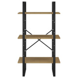 NNEVL Storage Shelf Brown 60x30x105 cm Solid Pine Wood