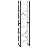 NNEVL Storage Shelves 2 pcs White 60x30x210 cm Chipboard