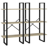 NNEVL Storage Shelves 2 pcs Sonoma Oak 60x30x210 cm Chipboard