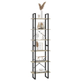NNEVL Storage Shelves 2 pcs Sonoma Oak 60x30x210 cm Chipboard