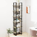 NNEVL Storage Shelves 2 pcs Sonoma Oak 60x30x210 cm Chipboard