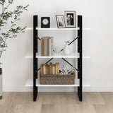 NNEVL Book Cabinet White 80x30x105 cm Chipboard