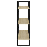 NNEVL Book Cabinet Sonoma Oak 80x30x105 cm Chipboard