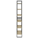 NNEVL High Cabinet Sonoma Oak 80x30x210 cm Chipboard