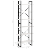 NNEVL High Cabinet White 80x30x210 cm Solid Pine Wood