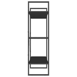 NNEVL Book Cabinet Black 100x30x105 cm Chipboard