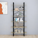 NNEVL High Cabinet Sonoma Oak 100x30x210 cm Chipboard