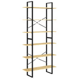 NNEVL High Cabinet 100x30x210 cm Solid Pine Wood