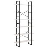 NNEVL High Cabinet White 100x30x210 cm Solid Pine Wood