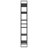 NNEVL High Cabinet Grey 100x30x210 cm Solid Pine Wood