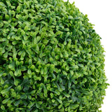 NNEVL Artificial Boxwood Plant with Pot Ball Shaped Green 50 cm