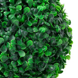 NNEVL Artificial Boxwood Plant with Pot Ball Shaped Green 90 cm