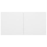 NNEVL 3 Piece TV Cabinet Set White Chipboard