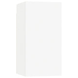 NNEVL 6 Piece TV Cabinet Set White Chipboard