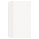 NNEVL 7 Piece TV Cabinet Set White Chipboard