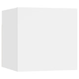NNEVL Wall Mounted TV Cabinets 8 pcs White 30.5x30x30 cm