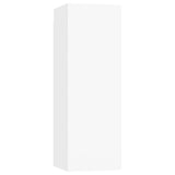 NNEVL TV Cabinets 4 pcs White 30.5x30x90 cm Chipboard