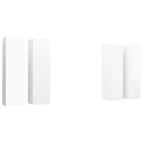 NNEVL TV Cabinets 4 pcs White 30.5x30x110 cm Chipboard